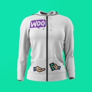 WooCommerce "Gimme the Money" Zipper Hoodie